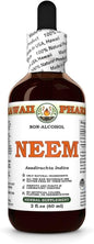 HawaiiPharm Neem Alcohol-Free Liquid Extract, Organic 2 oz