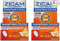Zicam Ultra Cold Remedy Zinc Rapidmelts, Orange Cream Flavor, Homeopathic, Cold Shortening Medicine, Shortens Cold Duration, Sugar-Free, Dye-Free, 18 Count (Pack of 2)