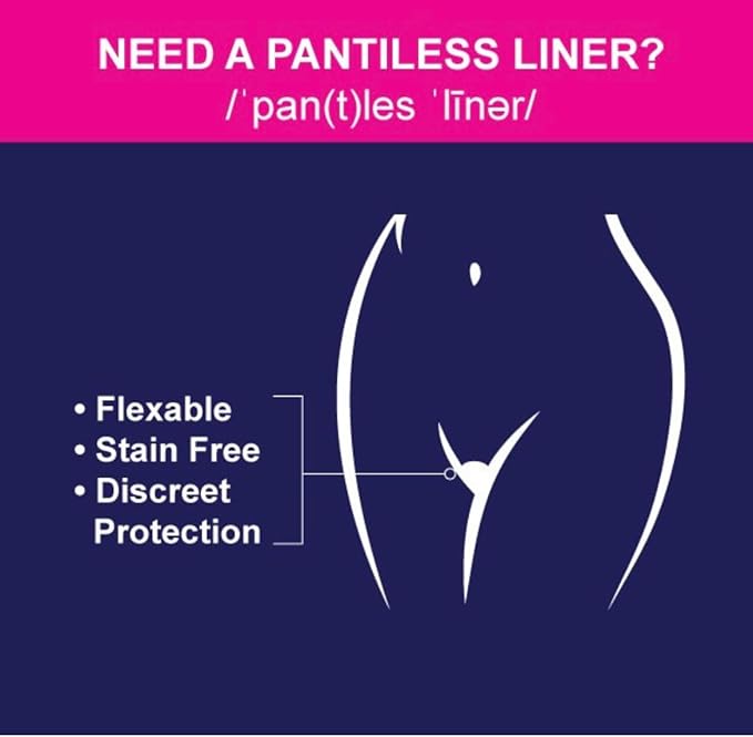 Pantiless Panty Liners (2 Count)
