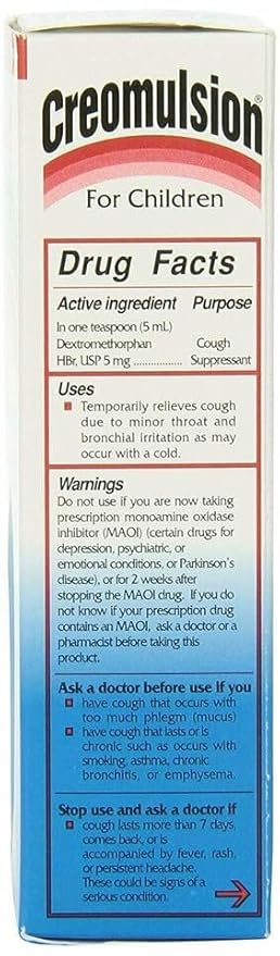 Creomulsion Liquid for Childrens 4 Oz