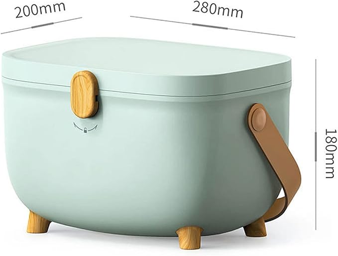 BigKing Oval Medicine Storage Box, Plastic