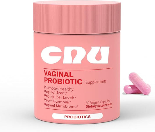 Women's Vaginal Probiotics - pH Balance & Prebiotics with Lactobacillus Blend - Promote Healthy Vaginal Flora & Vaginal Odor,60 Count (1)