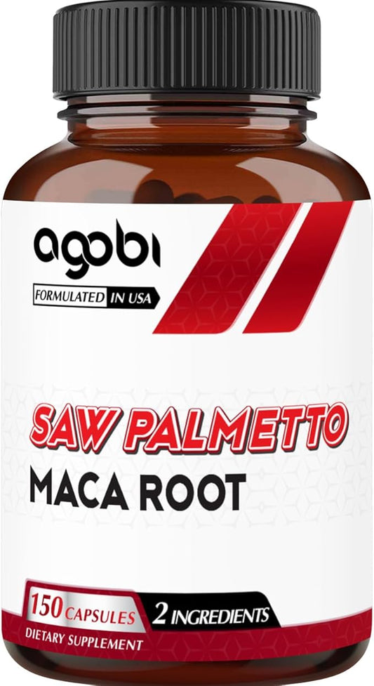 agobi 1500mg Saw Palmetto Supplement 150 Veggie