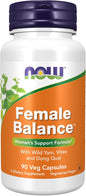 NOW Supplements, Female Balance™ with Wild B-6 and 90 Capsules