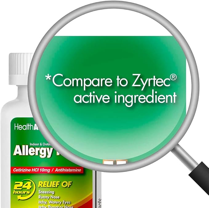 HealthA2Z® Allergy Relief 10mg | (60 Count 1))
