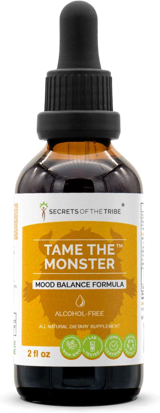 Tame The Monster Alcohol-Free Extract, Tincture, (2 FL