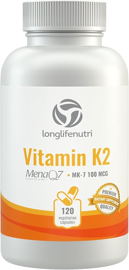 Vitamin K2 MK-7 100mcg ??120 4-Month Supply,