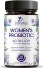 Probiotics for Women's Digestive Health, 60 Billion CFU 16 Strains for Vaginal pH, Gut Health & Immune Support, Daily Probiotic Supplement for Feminine Health, Gluten Free - 120 Capsules