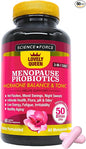 Lovely Queen Menopause Probiotics + Hormone 3-in-1 Women 50 Billion 60 ct