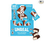 UNREAL Dark Chocolate Coconut Bars (40 Mini Bars) | Vegan, 3g Sugar, & 3 Simple Ingredients | Non-GMO, Gluten Free, & Fair Trade | .53oz each