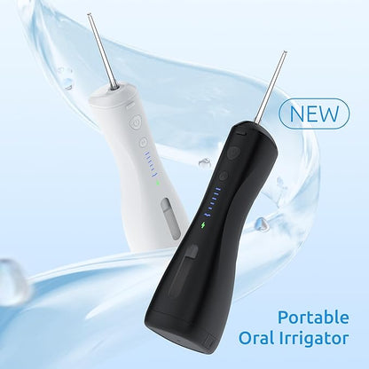 Water Flosser [Dental Cordless Portable] 6 IPX7 Waterproof