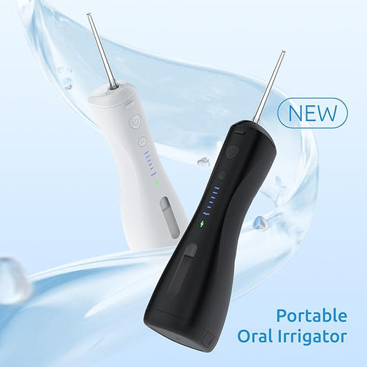 Water Flosser [Dental Cordless Portable] 6 IPX7 Waterproof