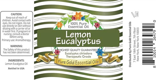 Pure Gold Essential Oils 0.33 Fluid