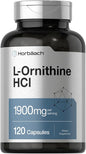 Horbäach L Ornithine HCl 1900mg | 120 Capsules