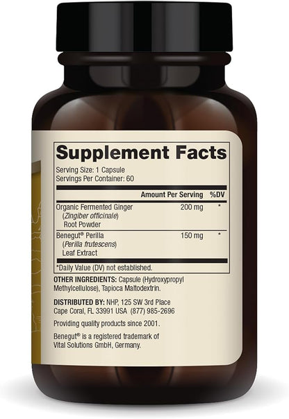 Dr. Mercola, Organic Fermented Ginger Dietary 60 Servings (60 Capsules),