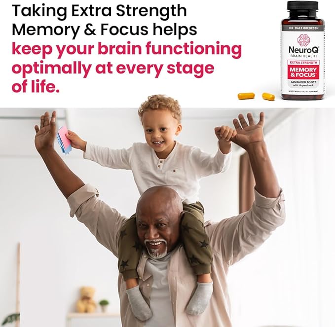NeuroQ Memory & Focus Extra Strength 60 Capsules