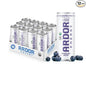 ARDOR ENERGY Sparkling Water Blueberry Pom 12 pack with 100mg Organic Caffeine from Green Tea & 200mg Organic L-Theanine (Focus & Calm). No Sugar. No Calories. Vegan. Gluten Free.