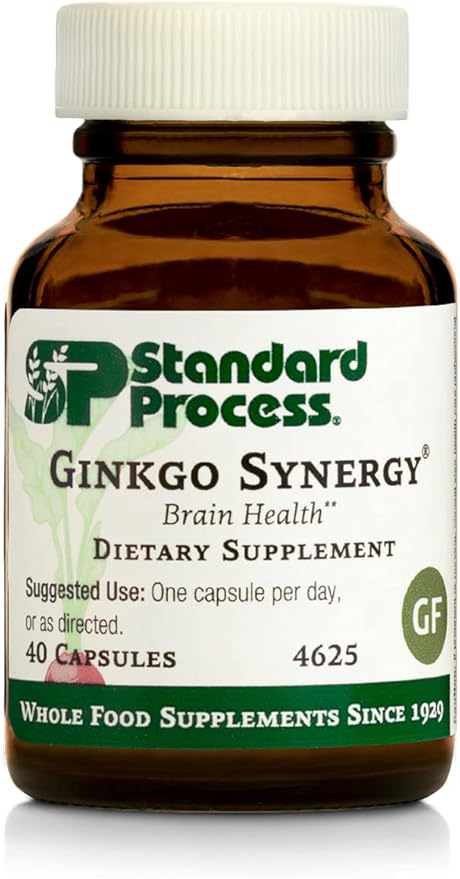 Standard Process Ginkgo Synergy 40 Capsules