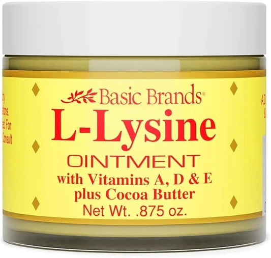 Basic Brands L-Lysine Ointment, Cold Sore 0.875 oz 1)