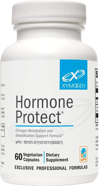 XYMOGEN Hormone Protect - Dim Supplements for Women with Glucoraphanin from Broccoli Extract - Promote Detoxification, Balance & Protect Estrogen Sensitive Tissues in the Breast & More (120 Capsules)