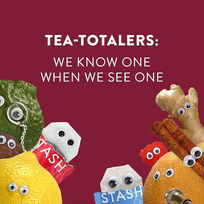 Stash Chai Tea Variety Pack Sampler Assortment - Caffeinated, Non-GMO Project Verified Premium Tea with No Artificial Ingredients, 18-20 Count (Pack of 6)