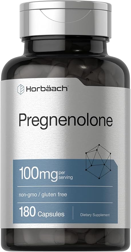 Horbäach Pregnenolone 100mg 180 Capsules