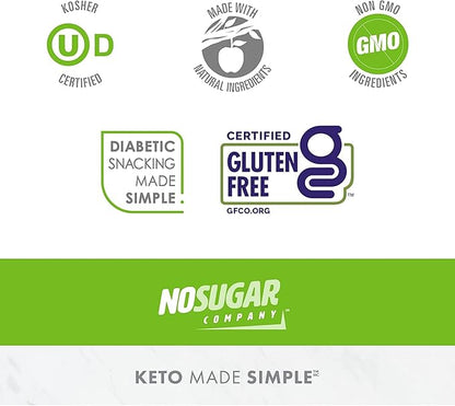No Sugar Keto Peanut Butter Cups, 60 Cups, Diabetic safe treat, Low Net Carb (1g), Sugar Free (0g) Keto Fat Bomb Snacks with 7g Healthy Fat - Gluten Free, All Natural, Non-GMO
