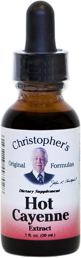 Dr. Christopher's Formula Hot Cayenne Extract, 1 Fl