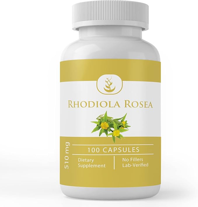 PURE ORIGINAL INGREDIENTS Rhodiola Rosea (100