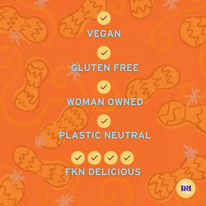 Creamy Peanut Butter & Sea Salt "New & Improved Glo" Vegan Protein Bars, 13g Protein with Only 2g of Sugar, Pack of 12