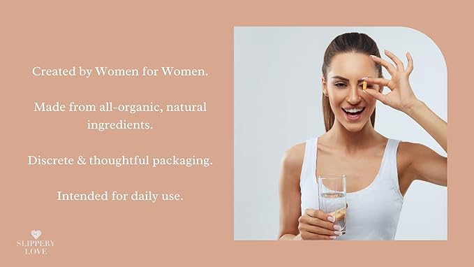Wetness Organic Supplements for Women 30 Capsules