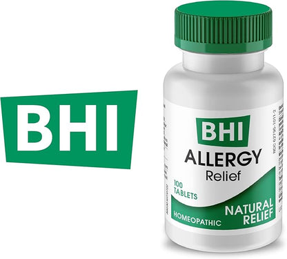 MediNatura BHI Allergy Relief Multi-Symptom Natural 15 Targeted 100 Tablets
