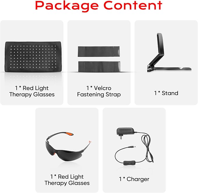 Red Light Therapy, 2 in 1 660nm and 850nm Infrared