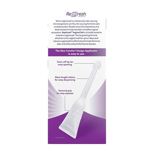 RepHresh Odor Eliminating Vaginal Gel, 4ct (0.07oz)