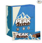 PEAK PROTEIN BARS - Almond Butter Amaretti - Natural - Grass-Fed Whey - 19G Protein - Non-GMO - Gluten Free - Organic Milk Chocolate (12 Bars)