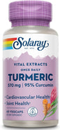 SOLARAY Turmeric Root Extract 600mg 60 VegCaps