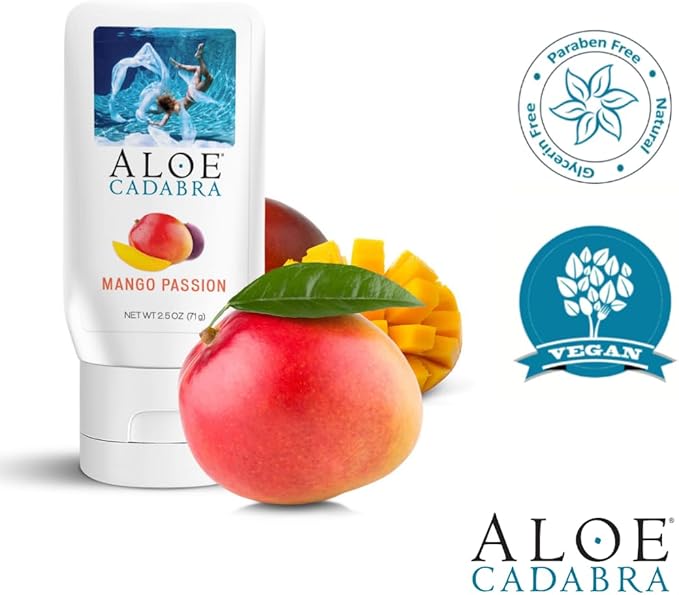 Aloe Cadabra Flavored Personal Lubricant Organic 2.5 Ounce 5)