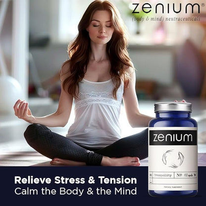 Relieve Stress, Tension, Worry, Nervousness, & Irritability |60 Capsules