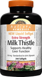 Extra Strength Milk Thistle 250 mg 240 softgels