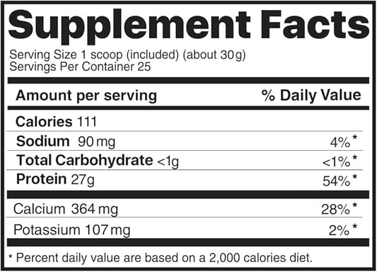 Flavored Isolate (Dark Chocolate)