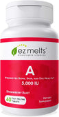 EZ Melts Dissolvable Vitamin A 5,000 2-Month Supply