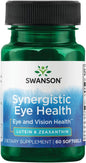Swanson Synergistic Eye Health 60 Softgels 20 mg 2 mg