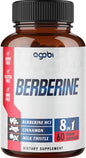 Berberine Supplement with Ceylon, Milk Thistle, 60 Counts 2 Months
