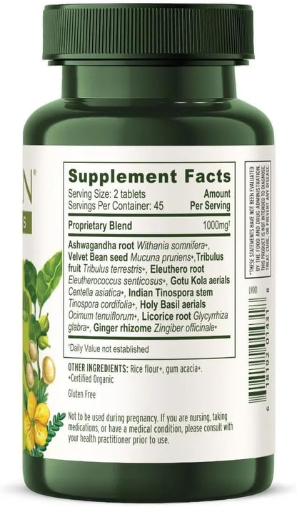 Banyan Botanicals Adrenal Nourish – Organic 90 Tablets