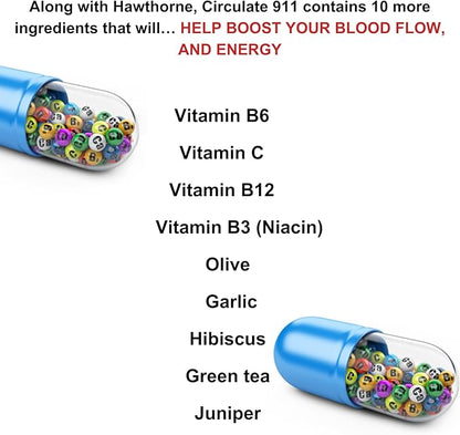 Circulate 911 Supplement 60 Capsules