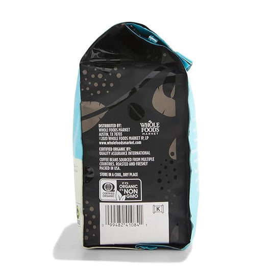 365 by Whole Foods Market, Coffee Pacific Rim Vienna Roast Whole Bean, 24 Ounce (Pack of 2)