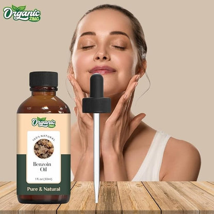 Benzoin (Styrax Benzoin) Oil | Pure & Natural Essential Oil for Skincare, Aroma & Diffusers - 30ml/1.01fl oz