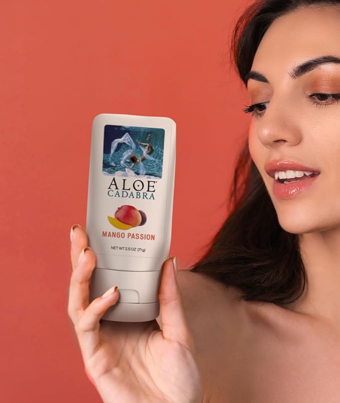 Aloe Cadabra Flavored Personal Lubricant Organic 2.5 Ounce 5)