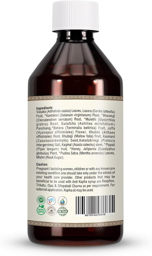 Anti Kapha Syrup for Respitory and 210 Millilitre 7.1 Ounce