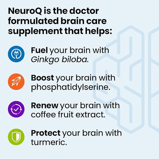 NeuroQ Memory & Focus 60 Capsules 3)